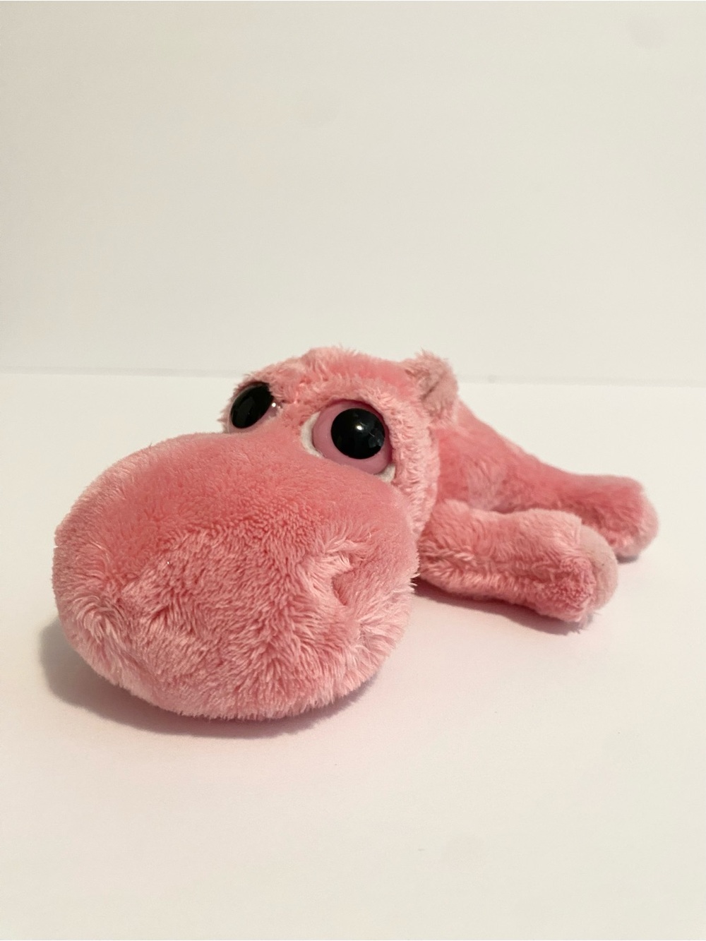 Russ Lil Peepers Jovita 5” Pink Hippo Plush Stuffed Animal Big Eyes Toy Small